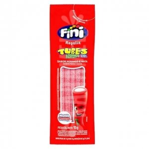 FINI TUBES MORANGO AZEDINHO 15G 